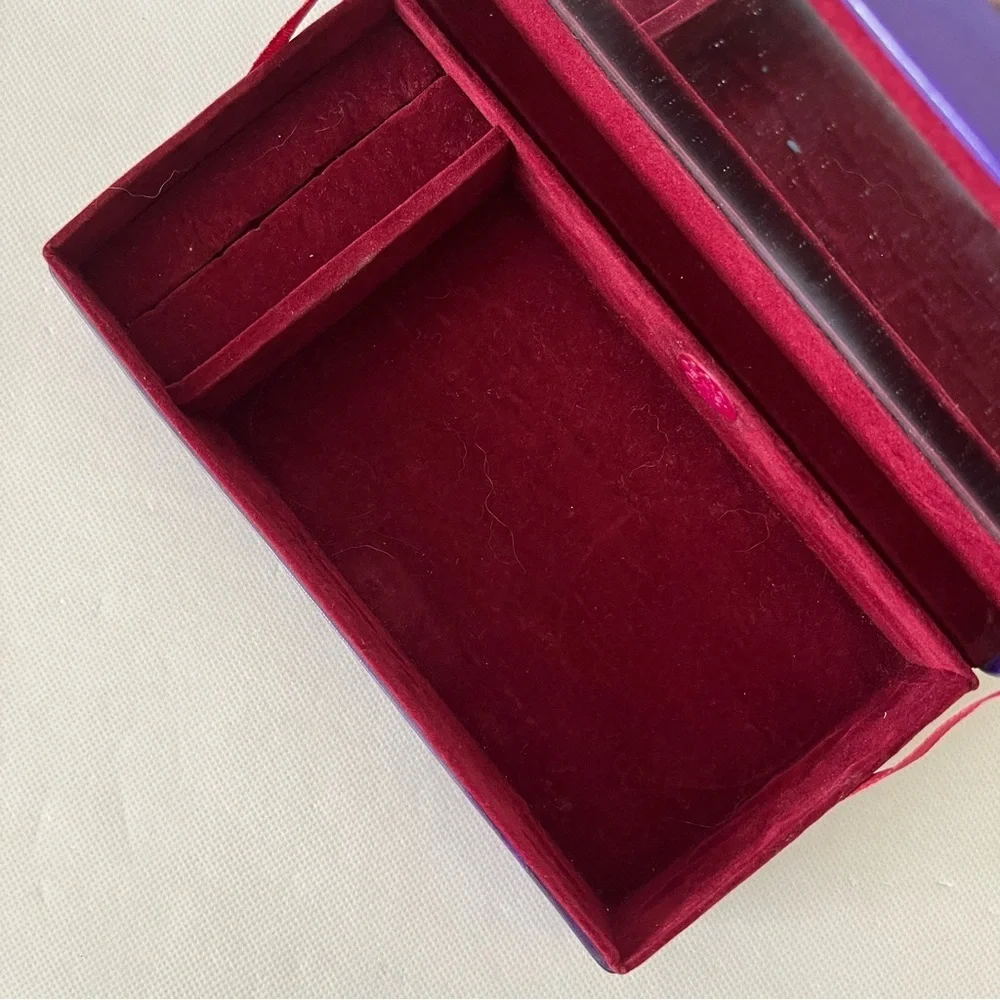 Vintage purple orange